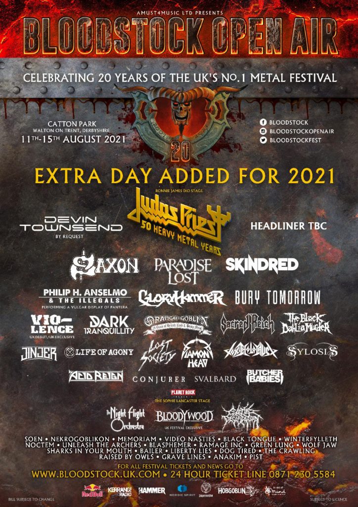 unnamed 77 Bloodstock 2021 latest line-up poster