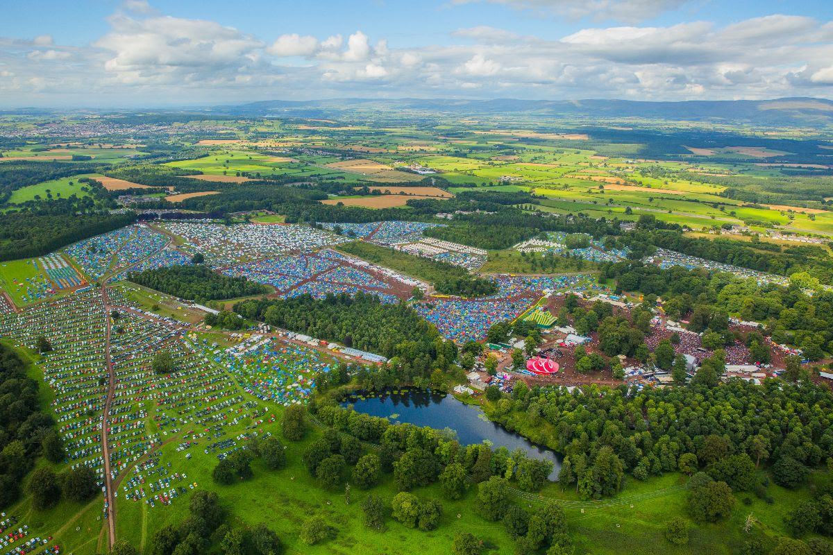 Kendal Calling aerial photo