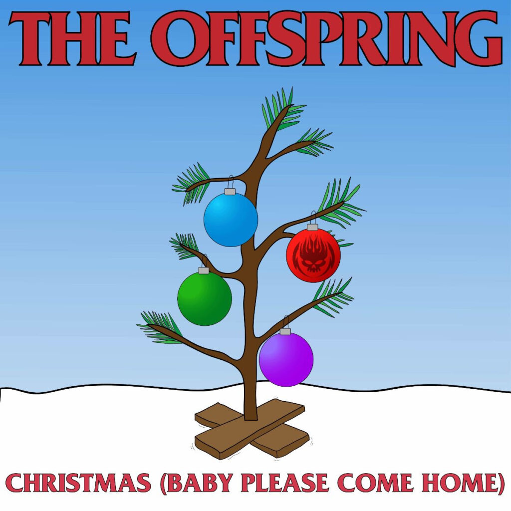 unnamed 10 The Offspring Christmas Baby Please Come Home cover art