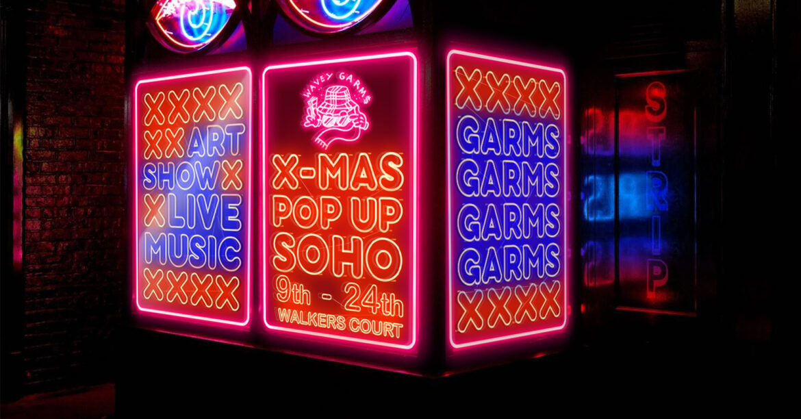 Wavey Garms Xmas pop-up shop