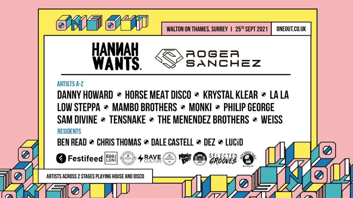 One Out Festival line-up poster