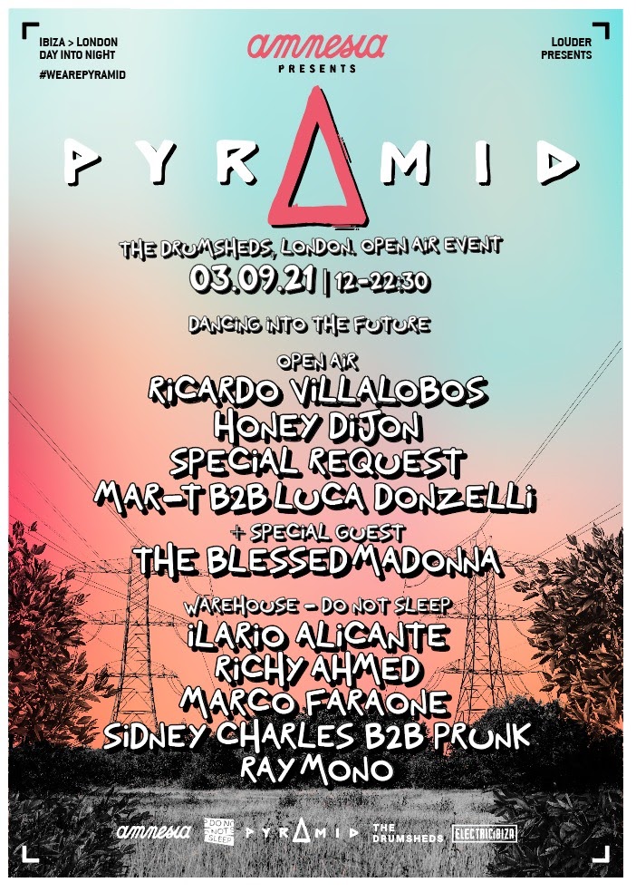 5f4dbb24 278e 41c5 baf1 f61ab87cefaa Pyramid at the Drumsheds line-up poster