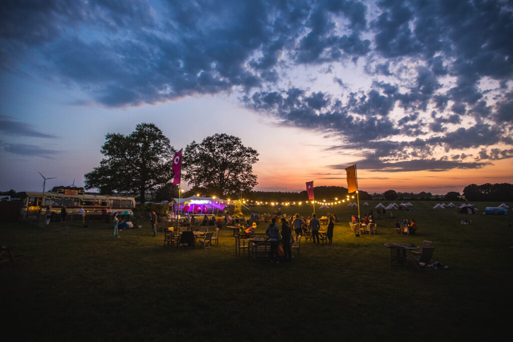 Camp Kin Shambala night