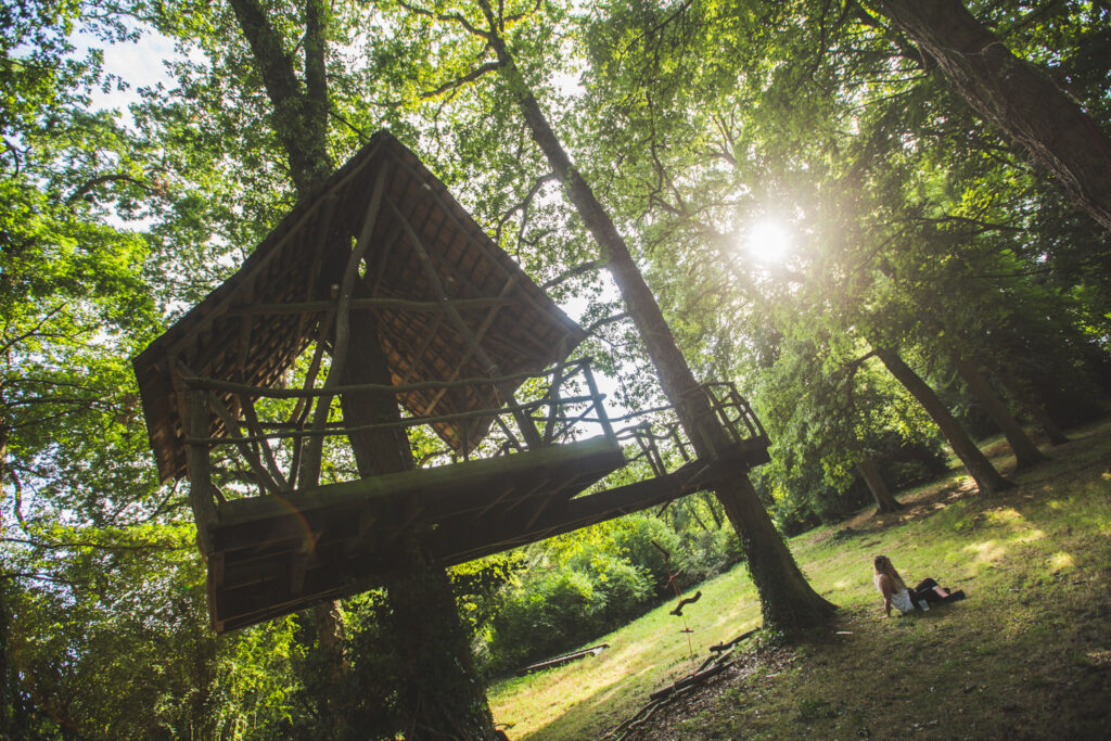 Camp Kin Shambala treehouse