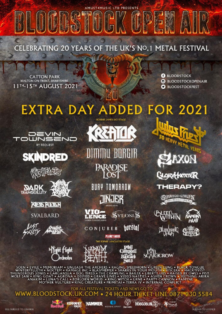 unnamed 4 Latest Bloodstock 2021 line-up poster