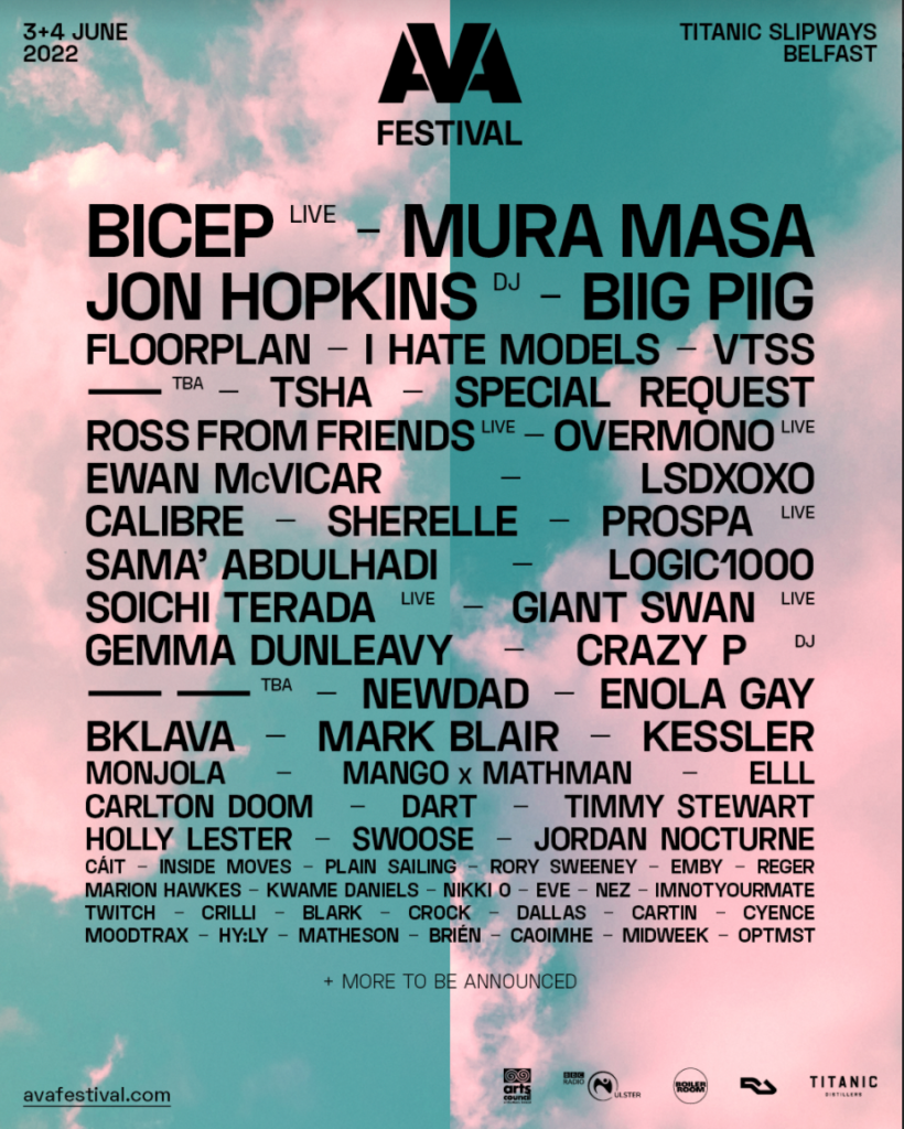 Ava Belfast line up poster