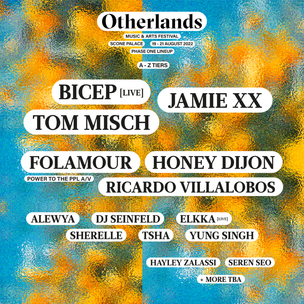 Otherlands 2022 line up poster Otherlands 2022 line up poster