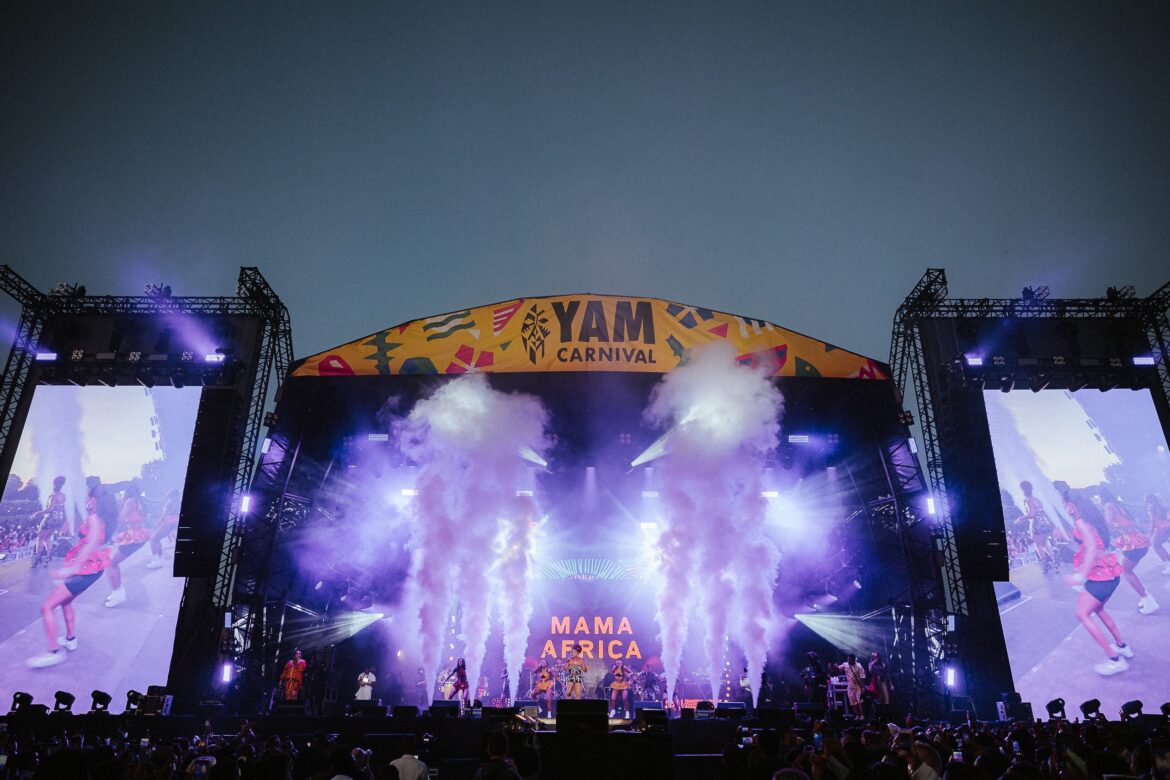 Yam Carnival main stage