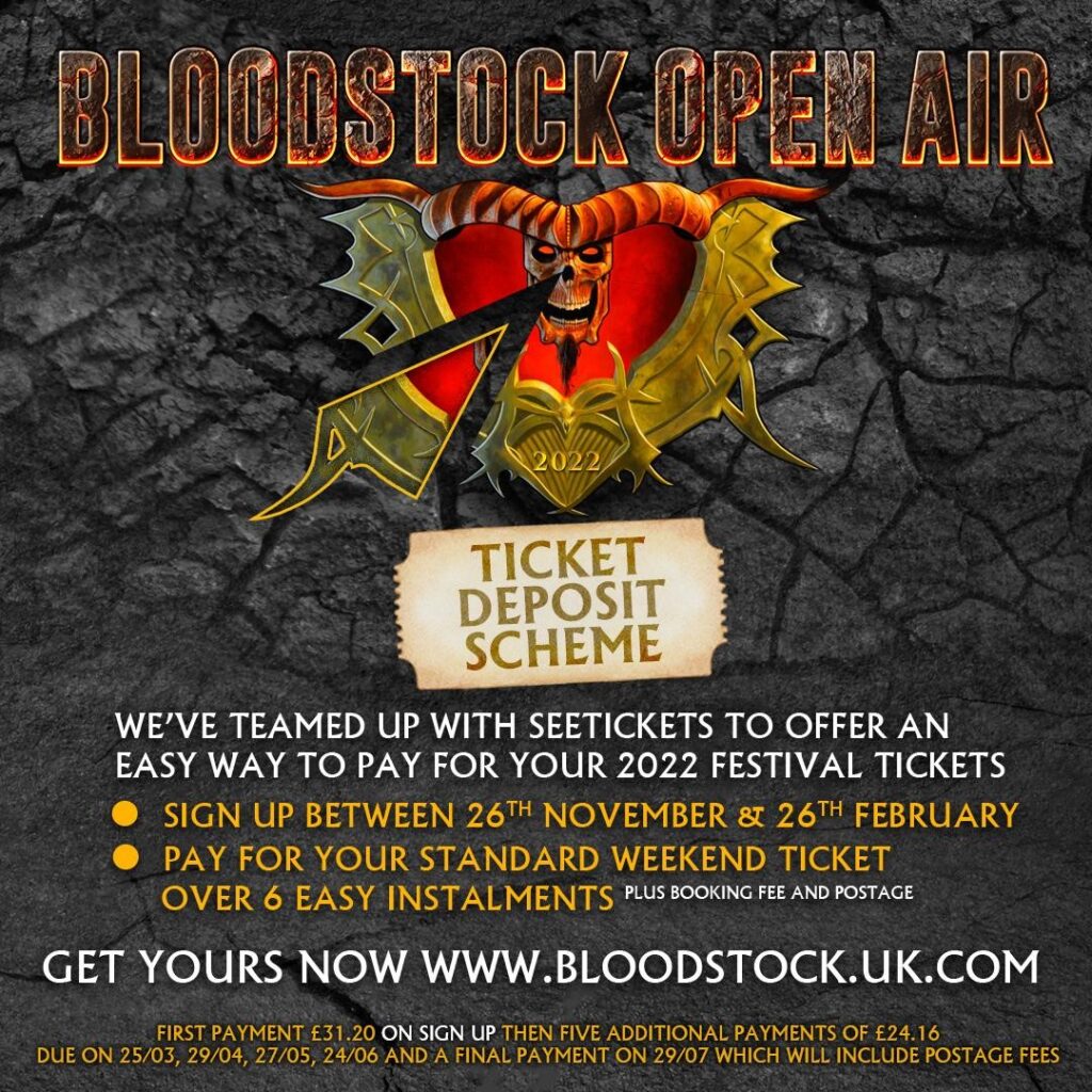 Bloodstock ticket instalment