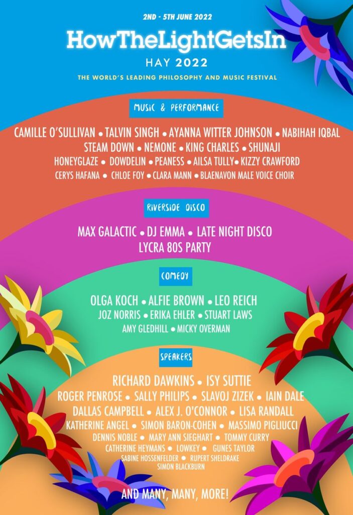 HowTheLightGetsIn 2022 line up poster HowTheLightGetsIn 2022 line-up poster