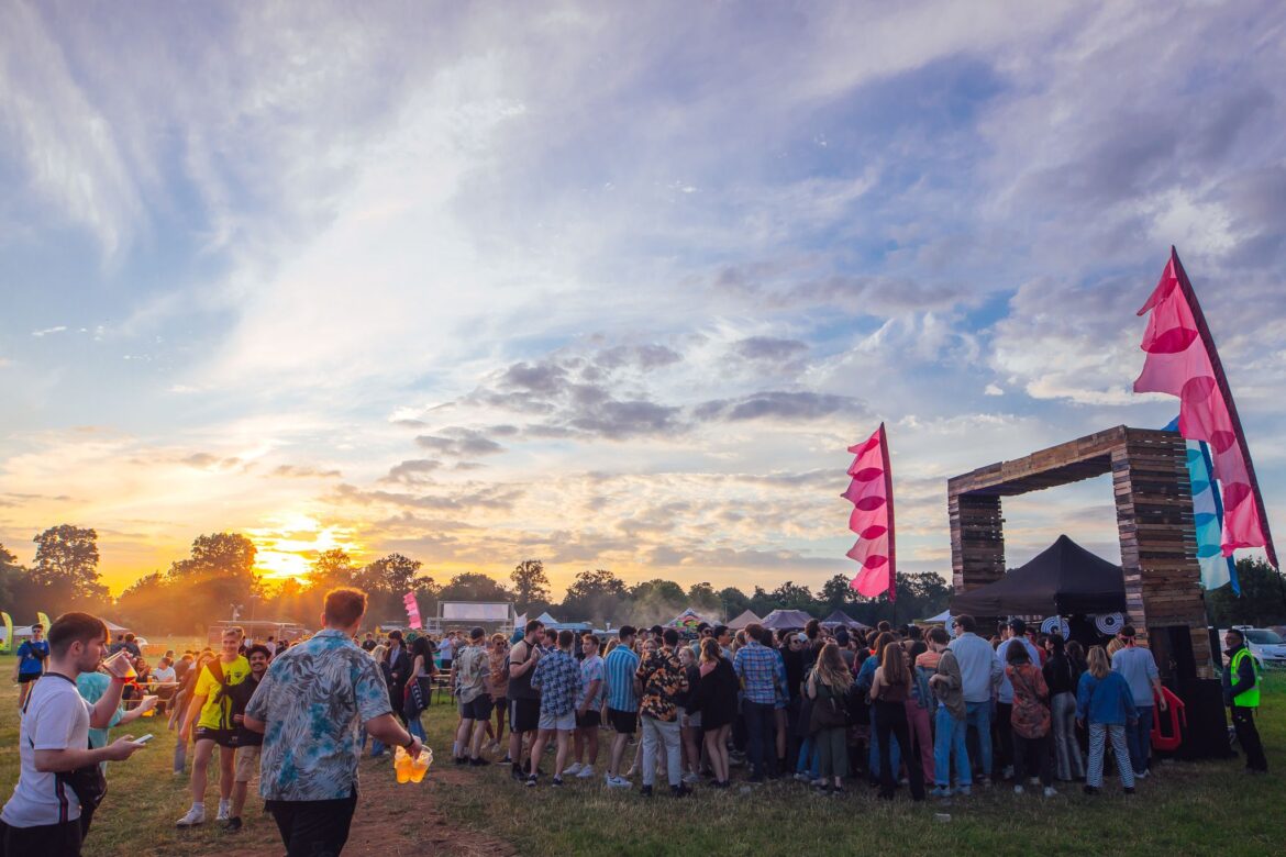 Access the Festival crowd field