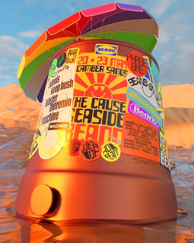 The Cause Seaside Bingo line up poster