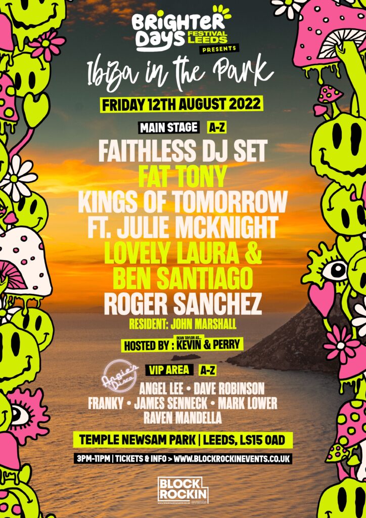 Brighter Days 2022 line up poster