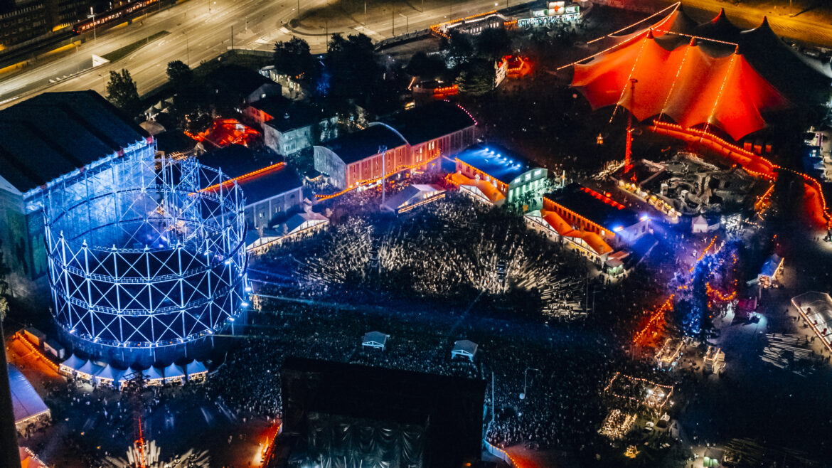 Flow Festival Aerial Photo