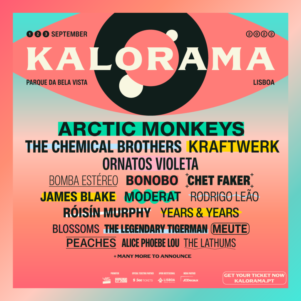 Kalorama latest line up poster Kalorama latest line-up poster