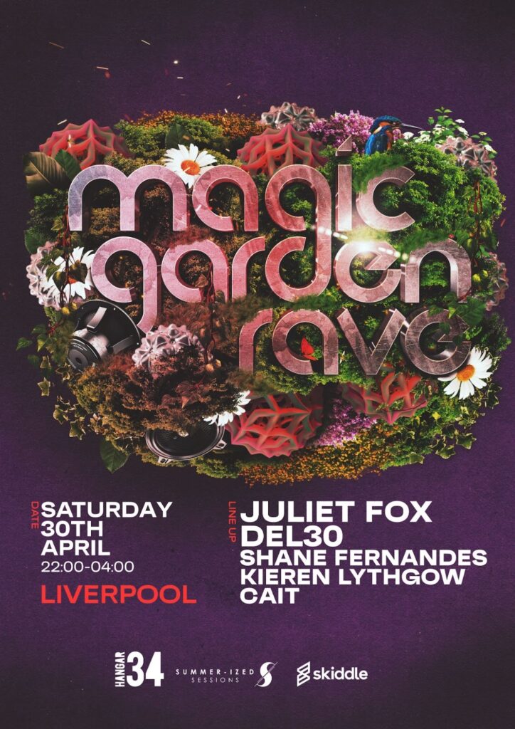Liverpool Magic Garden Rave post