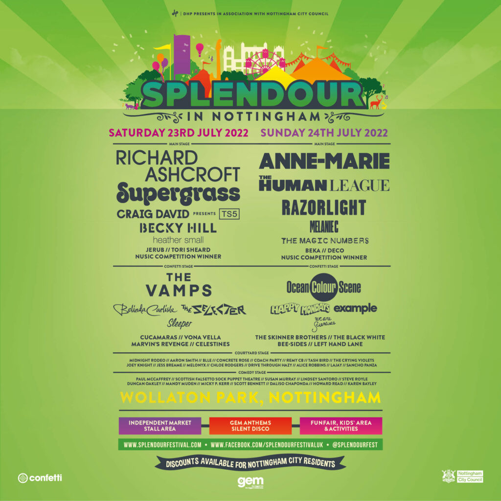 Splendour 2022 artwork Splendour 2022 artwork