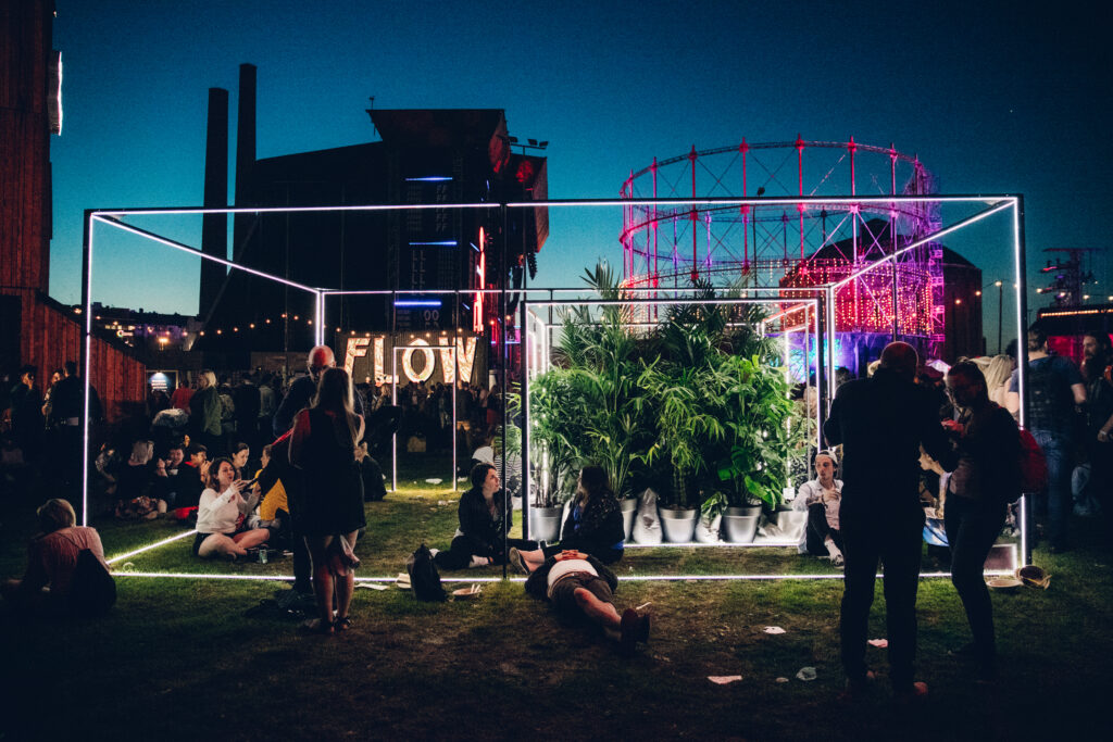 Flow Festival sign