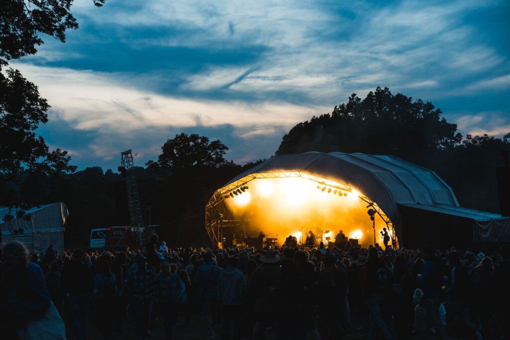 Black Deer Festival main stage Black Deer Festival main stage