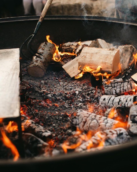 Camp Good Life fire