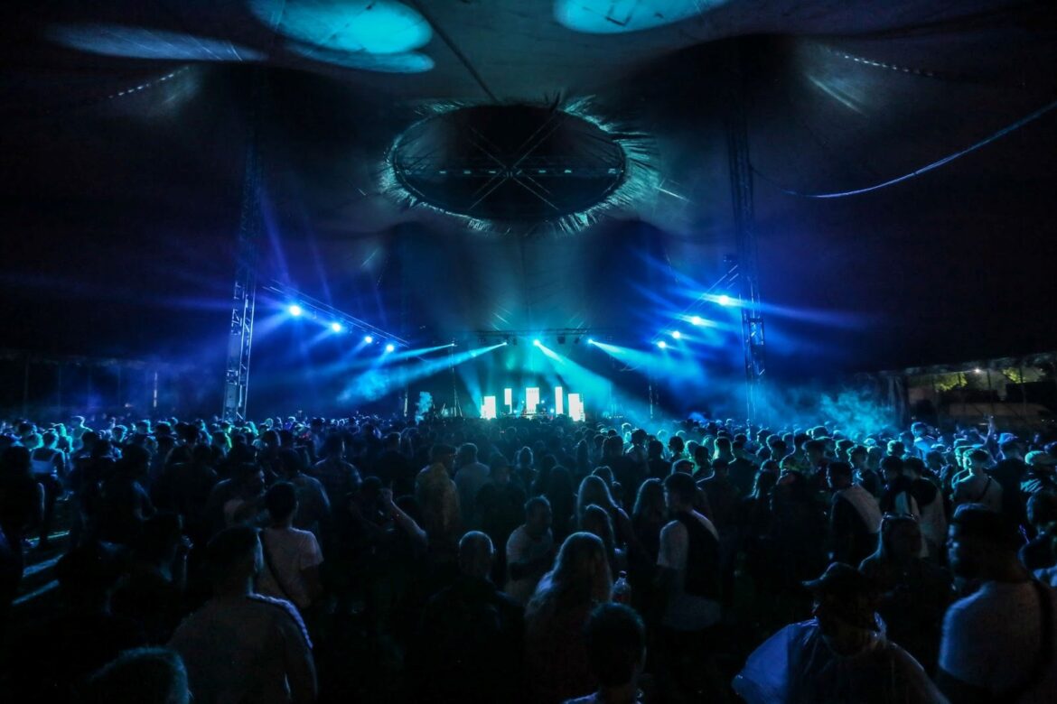 Escape Festival stage crowd