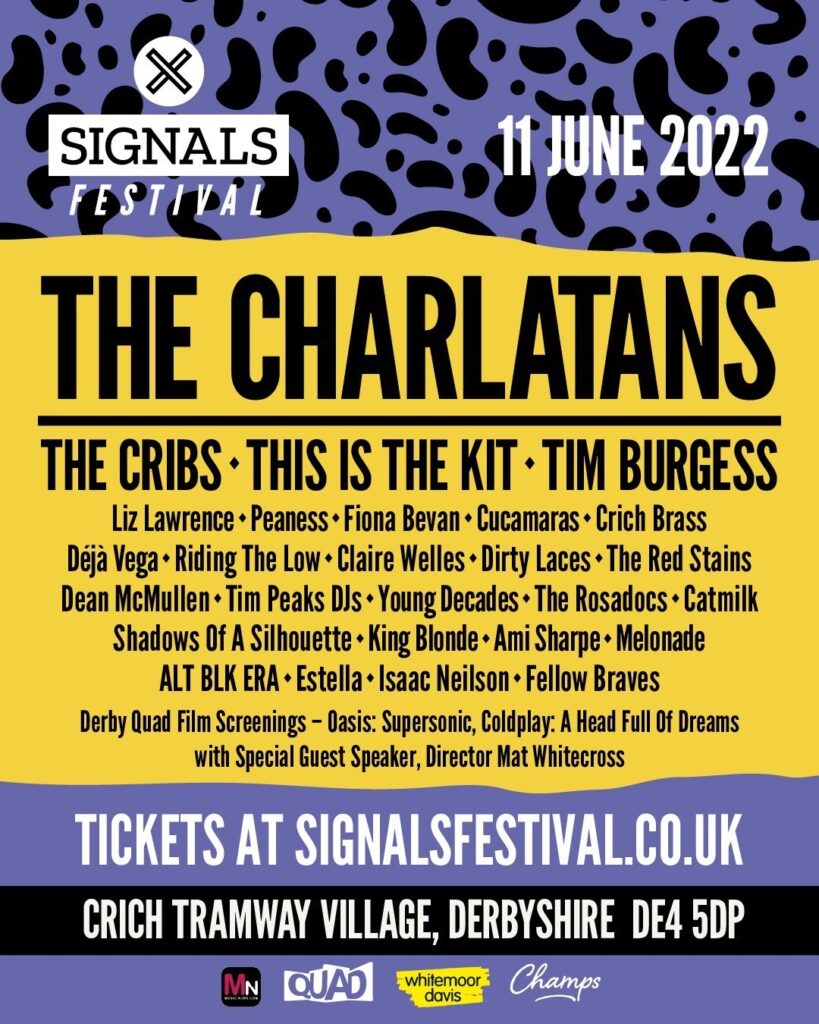 Signals 2022 line up poster Signals 2022 line up poster