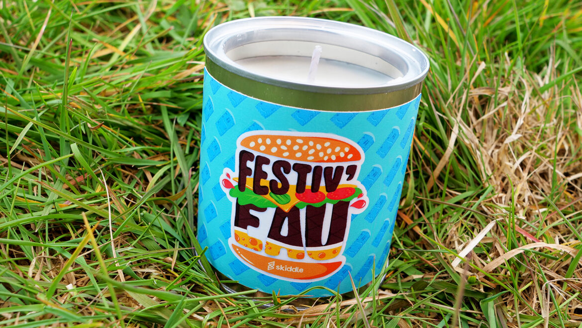 Skiddle Festival Candle