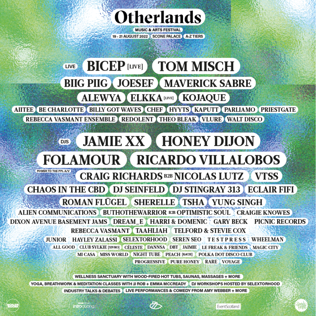 Otherlands 2022 line-up poster