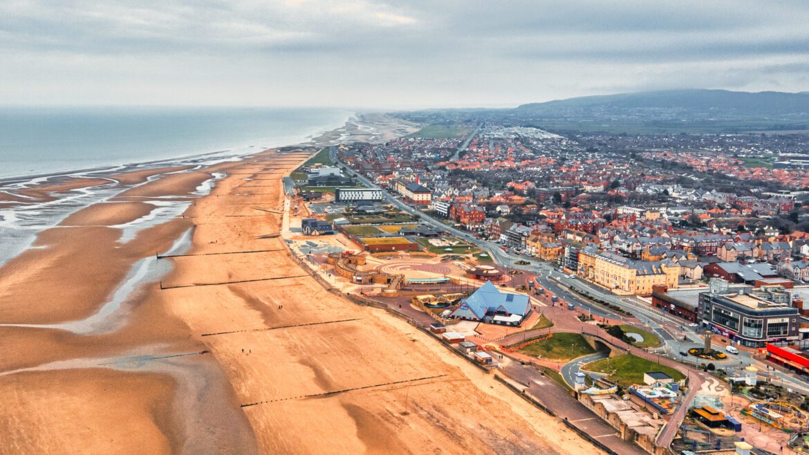 Rhyl Events Arena K-Fest Aerial Photo