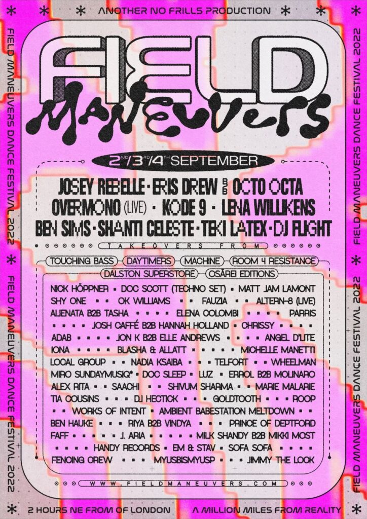 Field Maneuvers line up poster