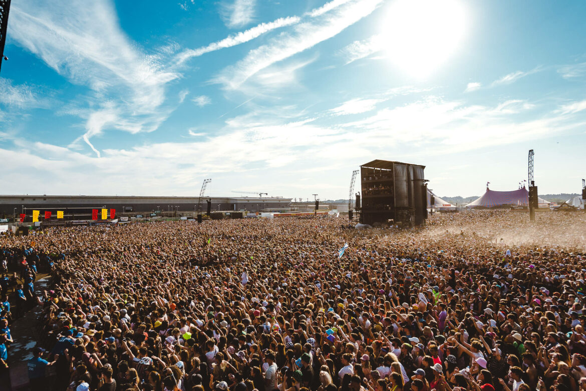 Reading Festival dry sunny