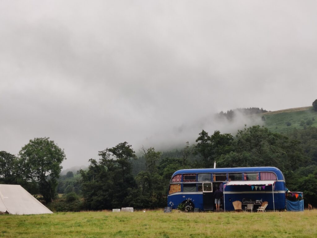 Beautiful Scenery Landed festival is set in the utterly gorgeous Wye Valley in Wales