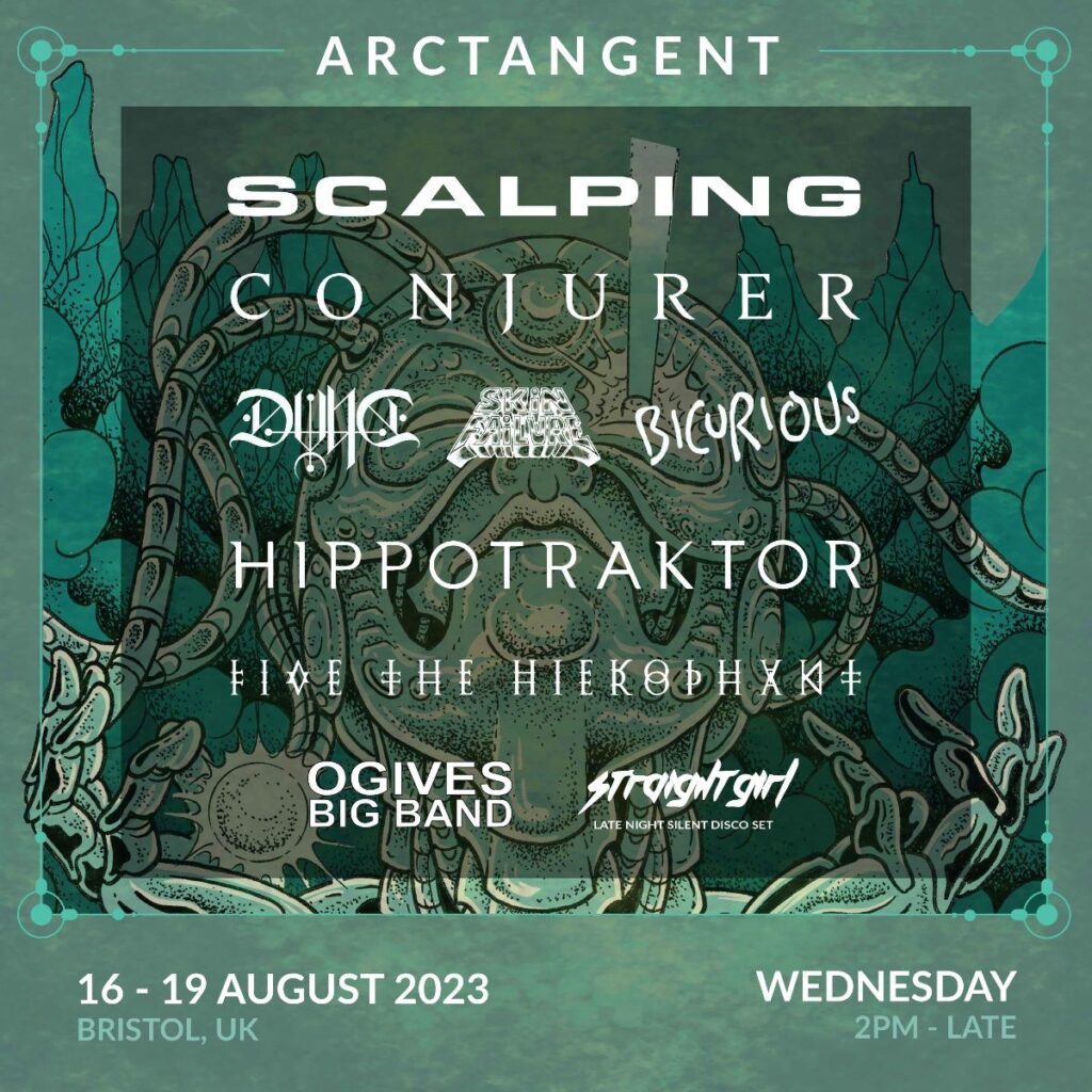 Arctangent 2023 line up poster