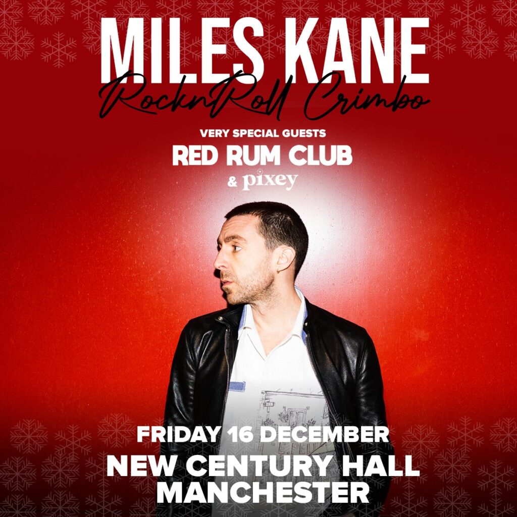 Miles Kane Christmas 2023 poster