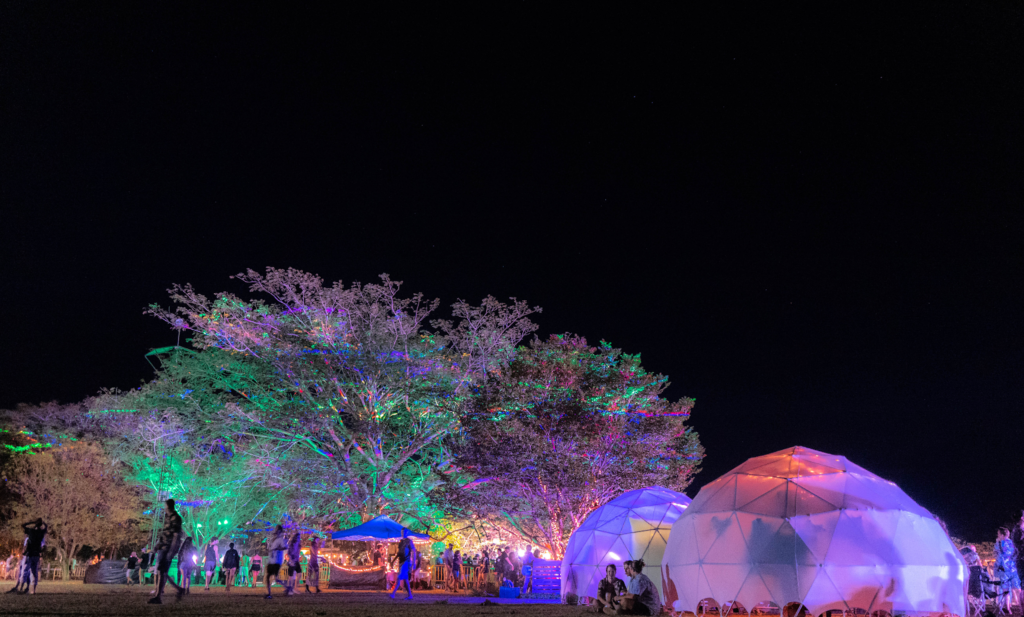 Ocaso Festival night domes