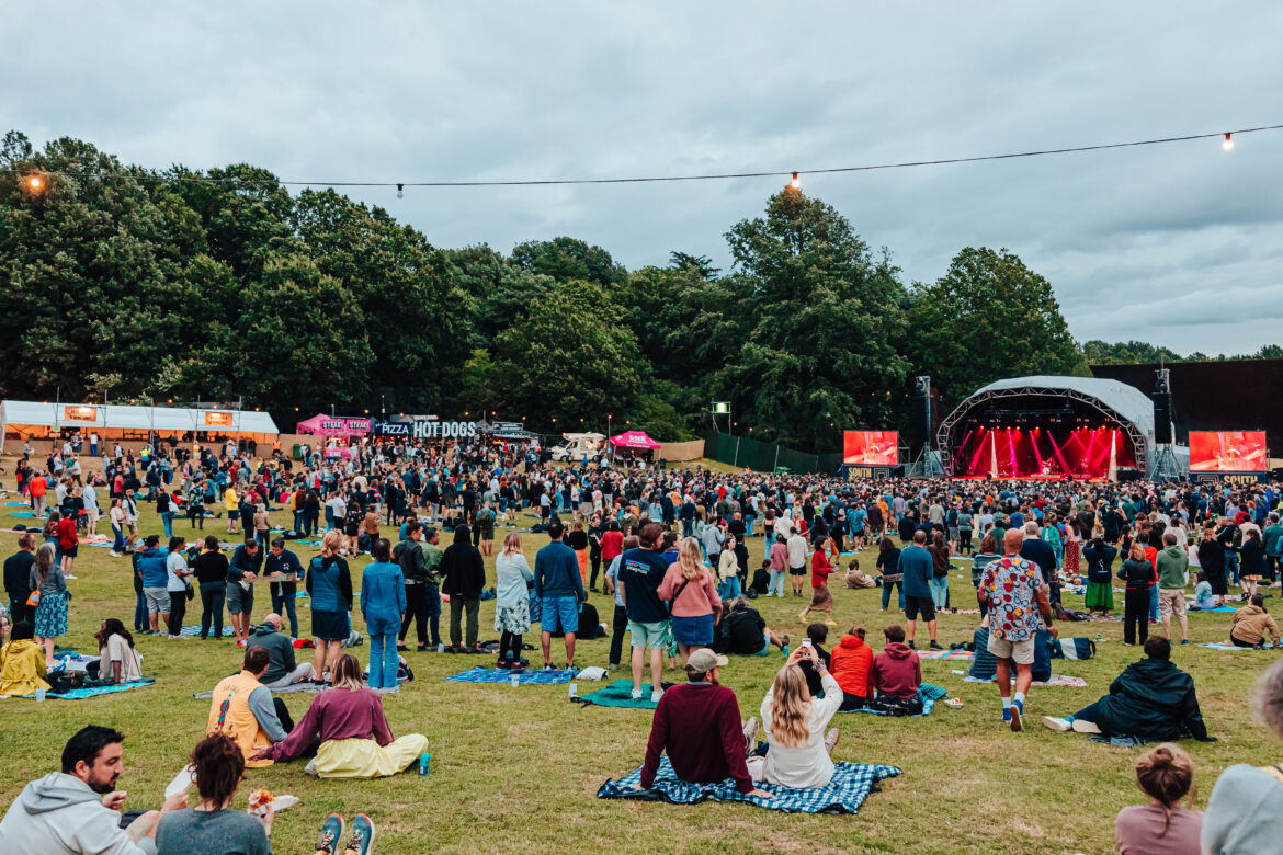 South Facing Festival stage daytime