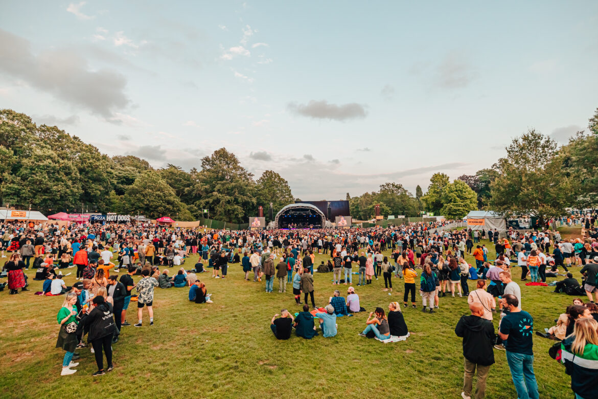 South Facing Festival main stage and arena