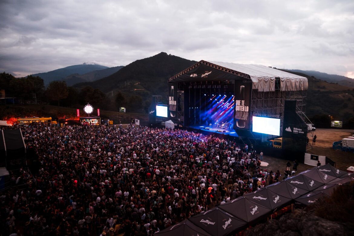 Bilbao BBK Live main stage landscape