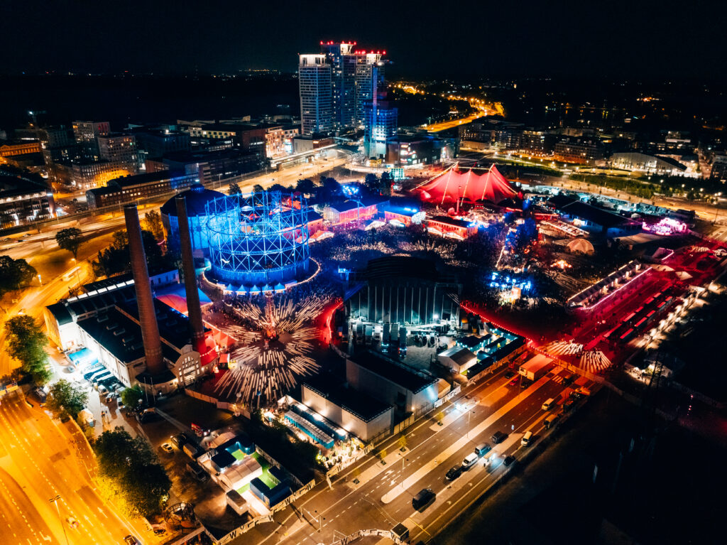 Flow Festival Drone Flow Festival drone image