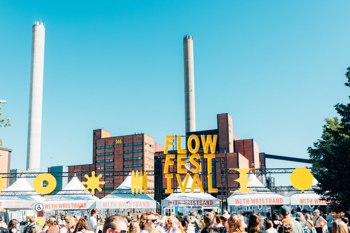 Flow Festival sign