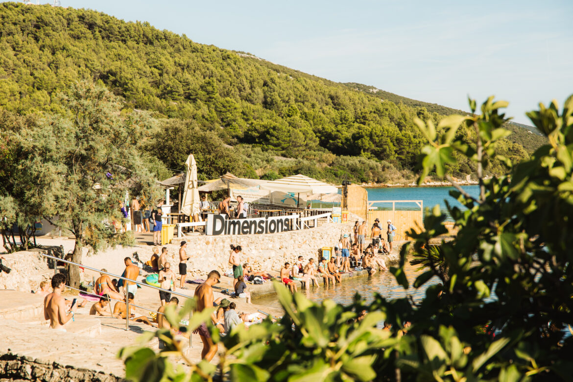 Dimensions Festival beach