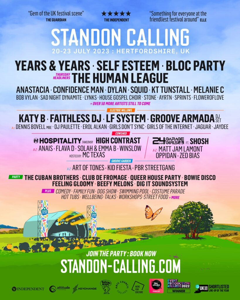 Standon Calling 2023 line up poster latest Standon Calling 2023 line-up poster latest
