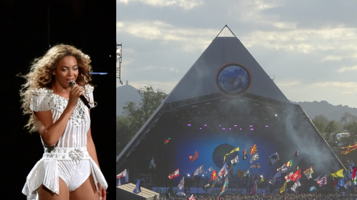 beyonce glastonbury pyramid