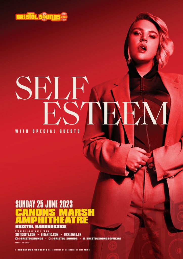 Bristol Sounds Self Esteemnew artwork 230319 163344 Self Esteem Bristol Sounds poster