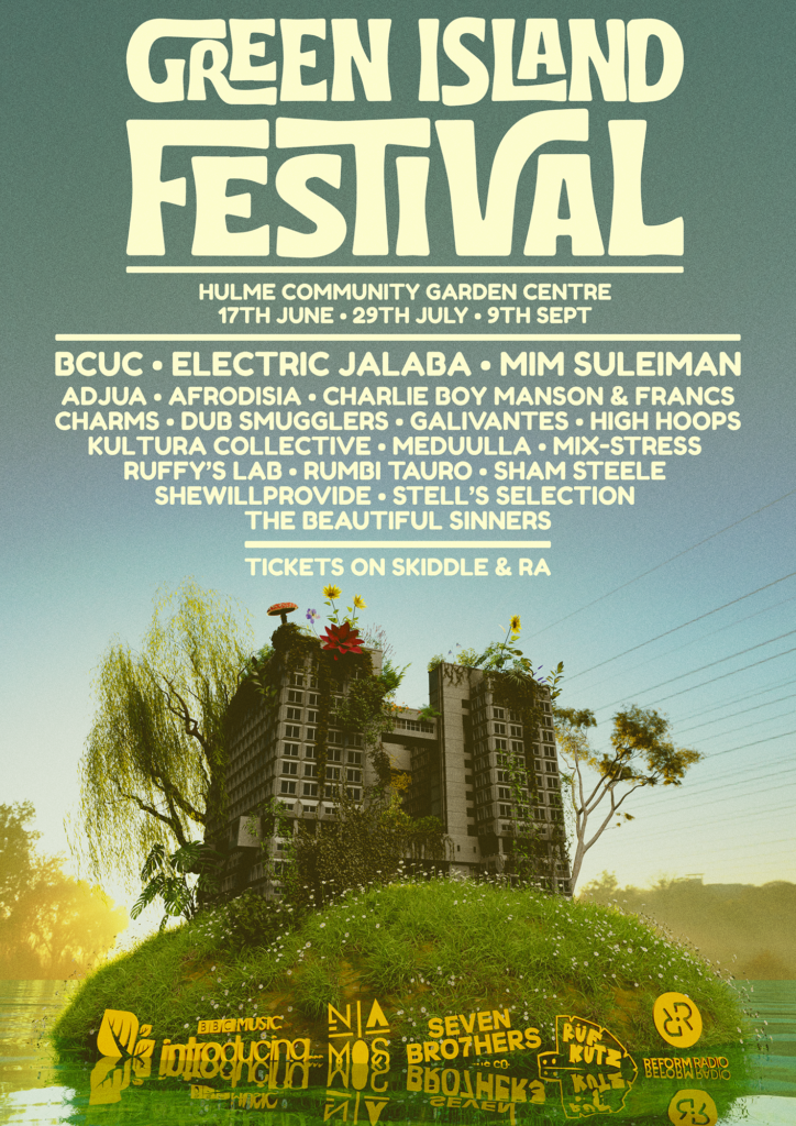 Green Island Festival 2023 line up poster Green Island Festival 2023 line-up poster