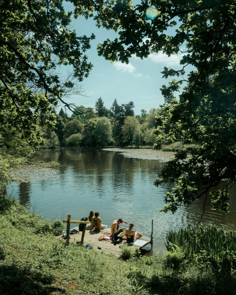Hawarden Estate lakeside Hawarden Estate lakeside