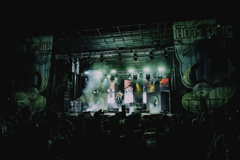 LAN00756 So What?! Festival main stage hot topic stage