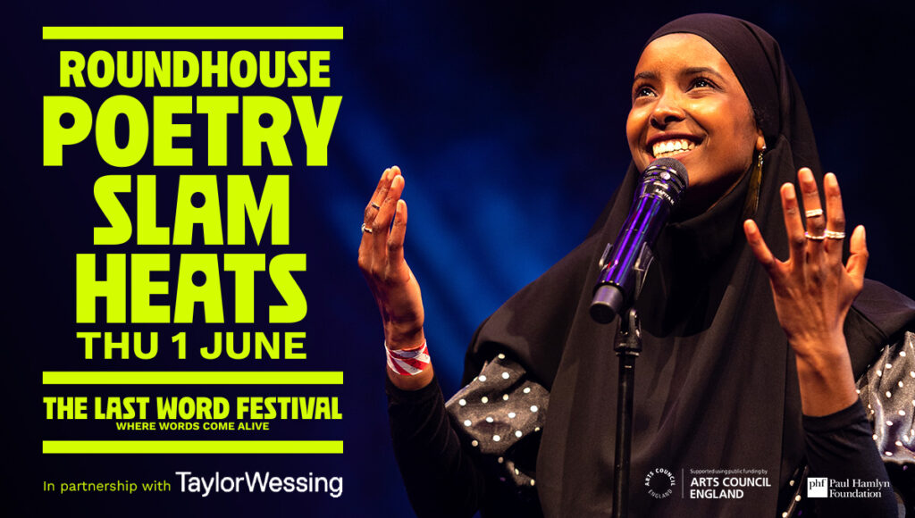Roundhouse Poetry Slam Heats banner
