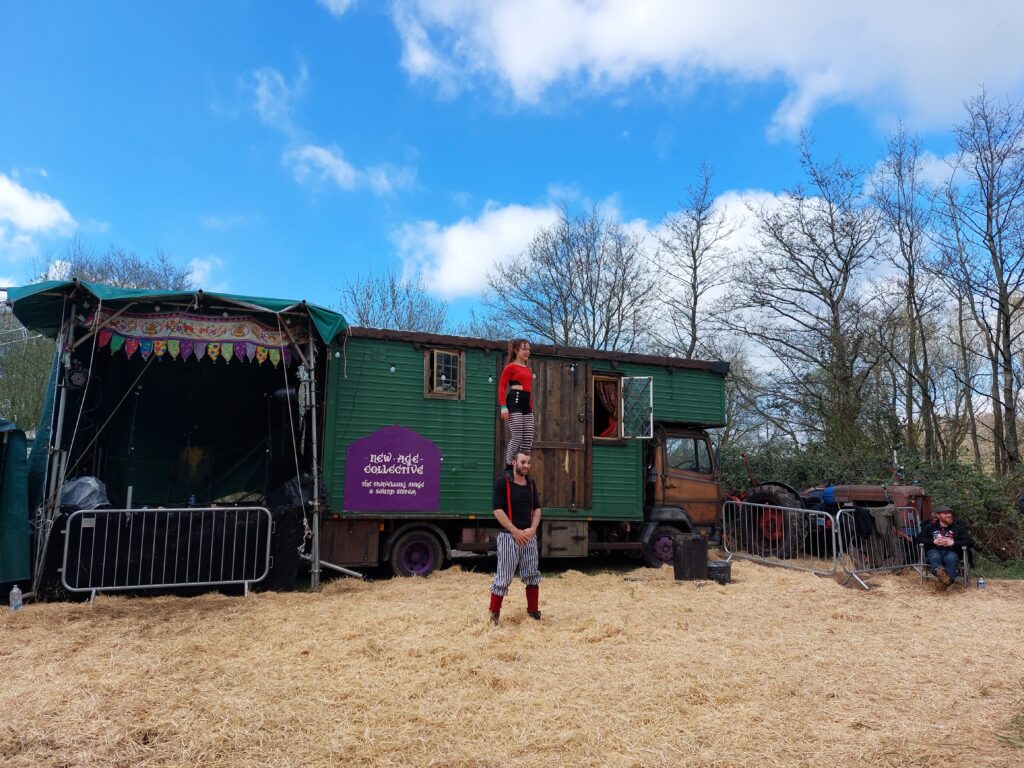 0 Lucky and Andy Fools and Festivities was a spectacular one day festival featuring live bands and circus performers