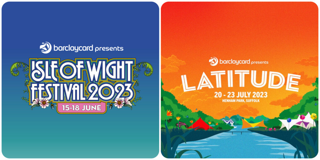 Barclaycard Presents Latitude Isle of Wight logos Barclaycard Presents Latitude Isle of Wight logos